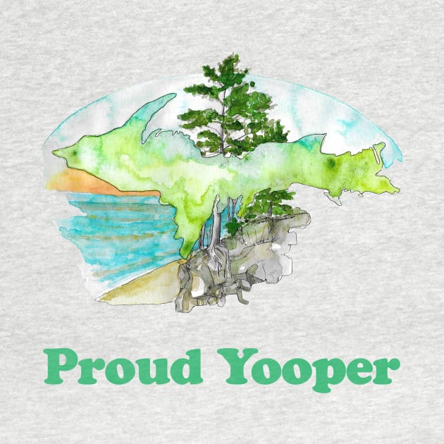 Proud Yooper - Made In Michigan by Hamjam